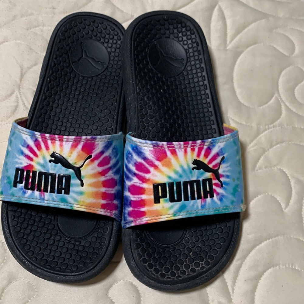 PUMA multi color slides